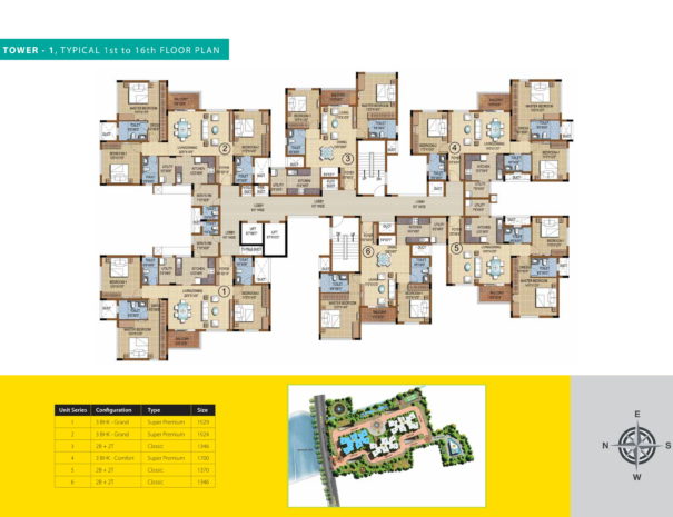 purva skydale Floor Plan 4