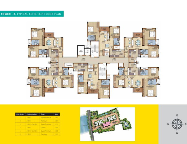 purva skydale Floor Plan 3