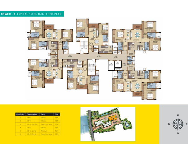 purva skydale Floor Plan 2