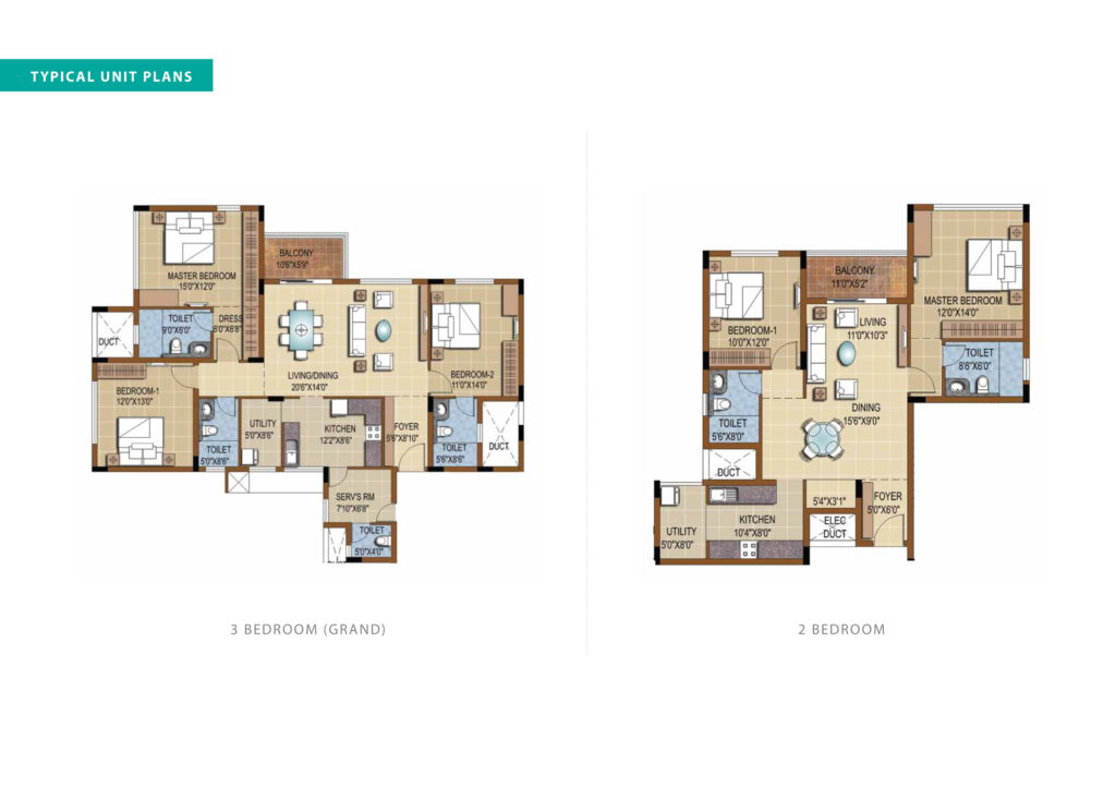 purva skydale Floor Plan 1